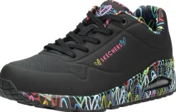 Skechers Uno Loving Love Zwart Online