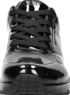 Skechers Uno -Shiny One Zwart lak Clearance