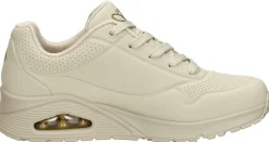 Skechers Uno-Golden Heart Gebroken wit Discount