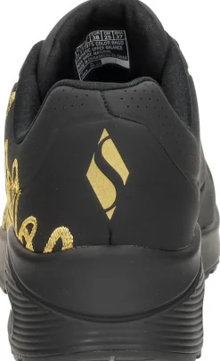 Skechers Uno-Golden Heart Zwart Discount