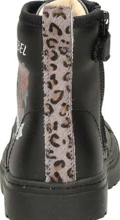 Shoesme Veterschoen hoog Zwart Hot