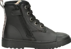 Shoesme Veterschoen hoog Zwart Hot