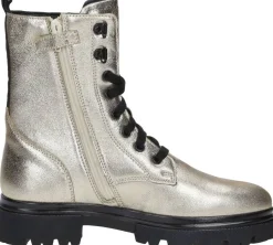 Sub55 Veterschoen hoog Goudkleur Sale