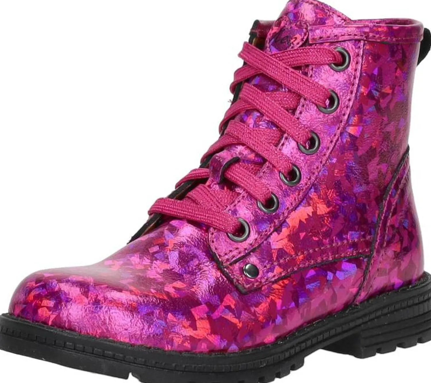 Keq Veterschoen hoog Fuchsia Outlet