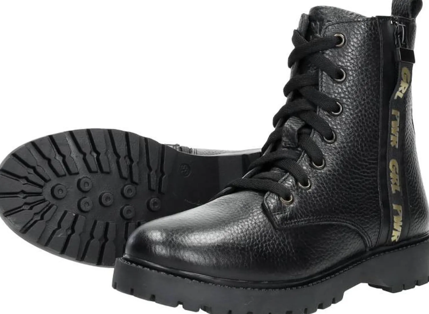 Sub55 Veterschoen hoog Zwart Discount