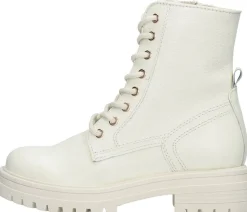 Sub55 Veterschoen hoog Gebroken wit Discount