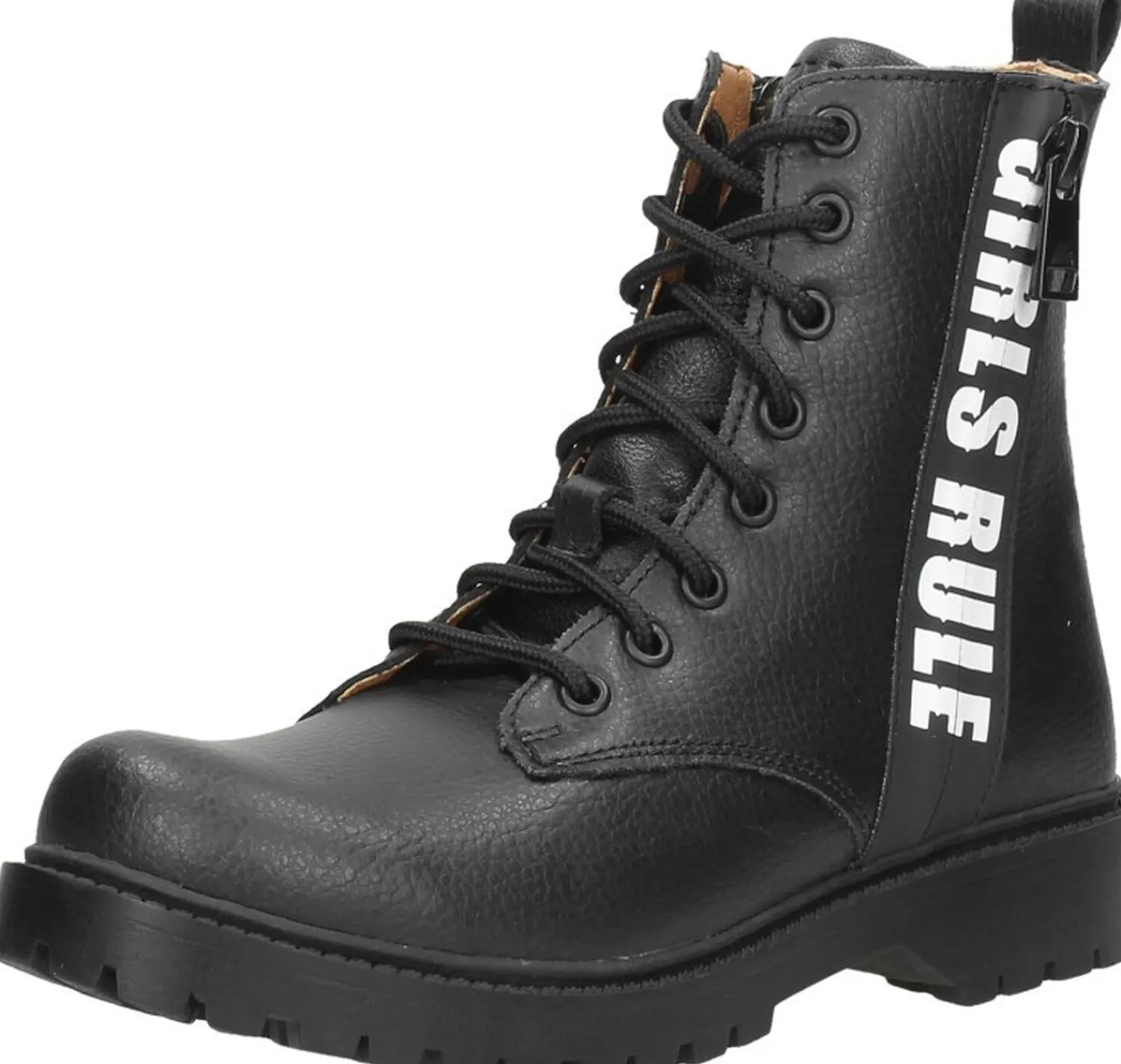 Sub55 Veterschoen hoog Zwart Fashion