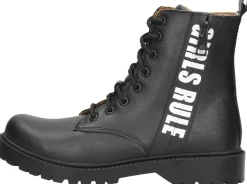 Sub55 Veterschoen hoog Zwart Fashion