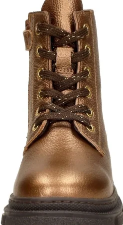Keq Veterschoen hoog Brons Clearance