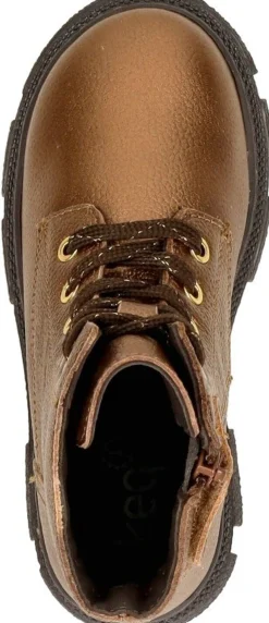 Keq Veterschoen hoog Brons Clearance