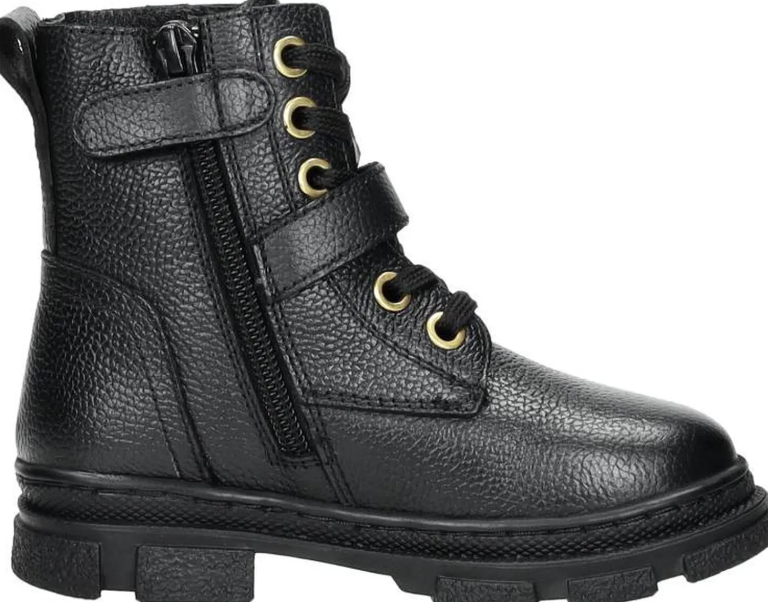 Keq Veterschoen hoog Zwart Hot