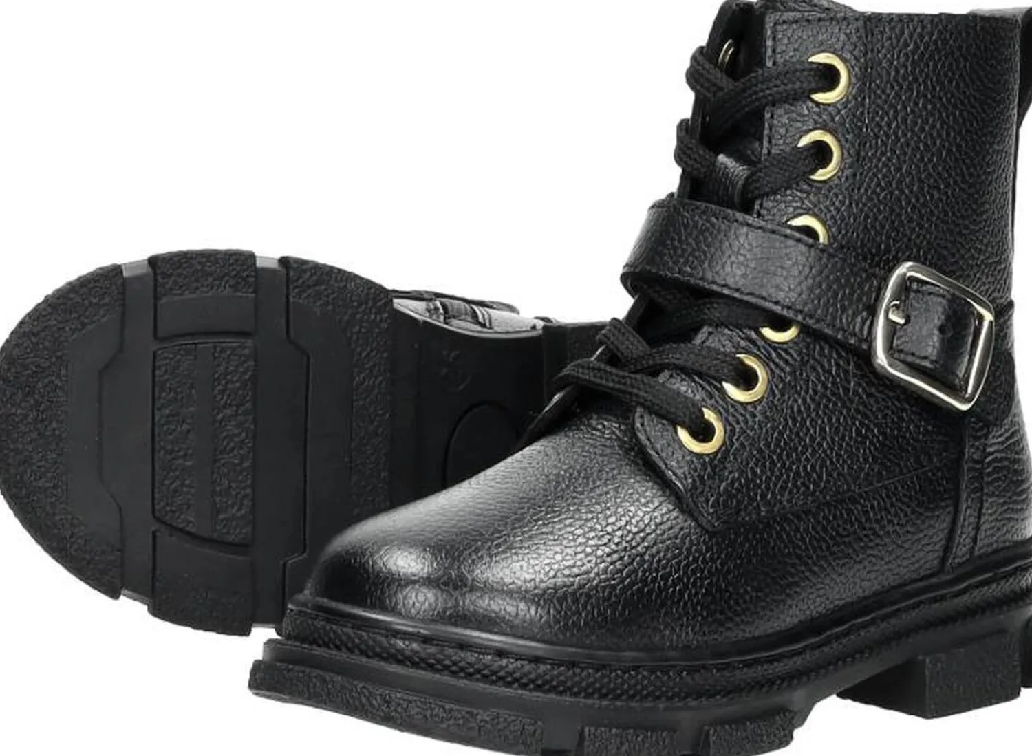 Keq Veterschoen hoog Zwart Hot