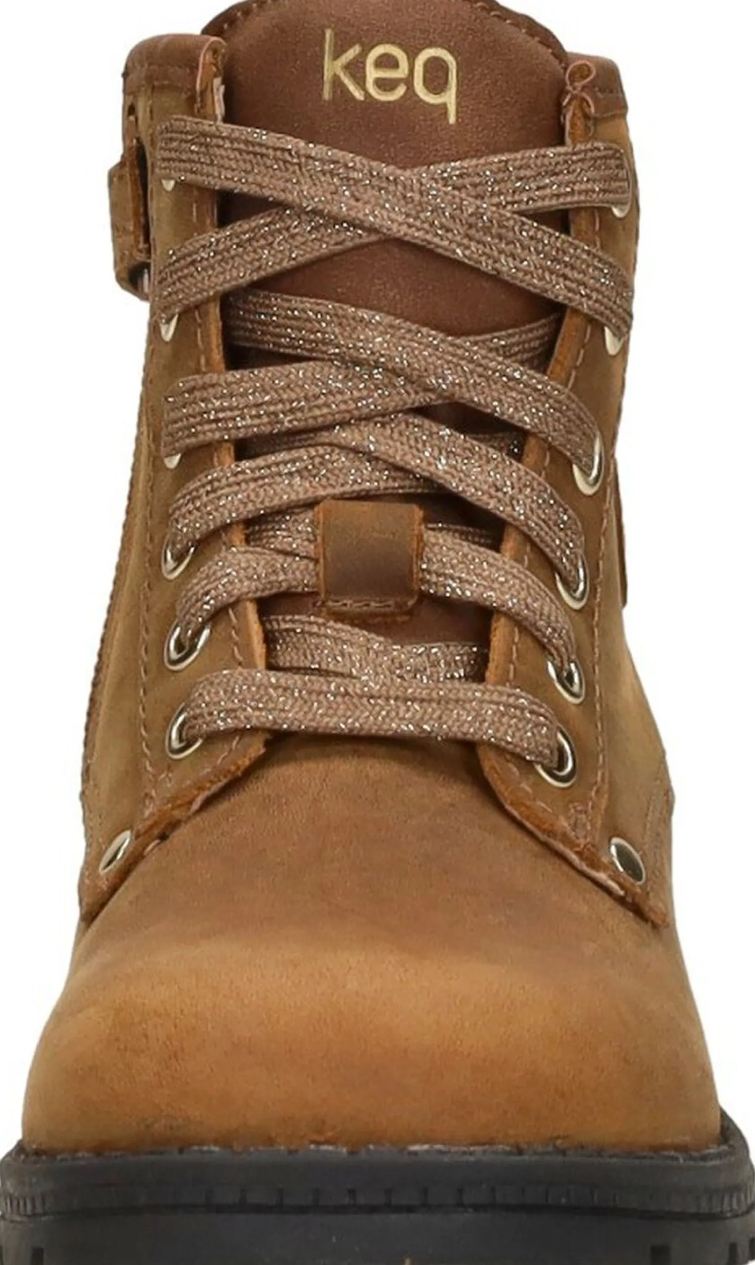 Keq Veterschoen hoog Cognac Outlet