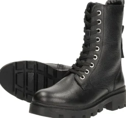Sub55 Veterschoen hoog Zwart Clearance