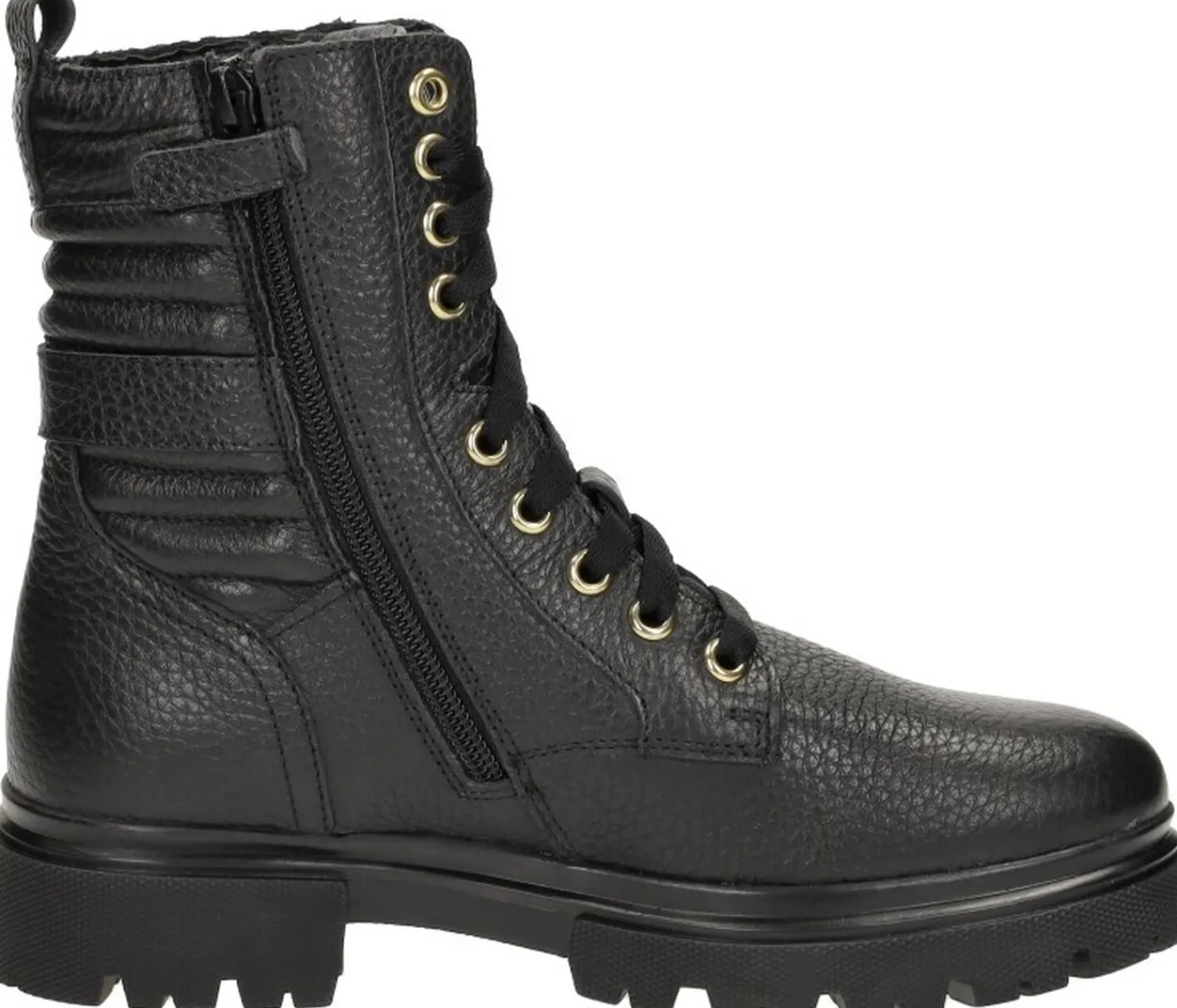 Sub55 Veterschoen hoog Zwart New