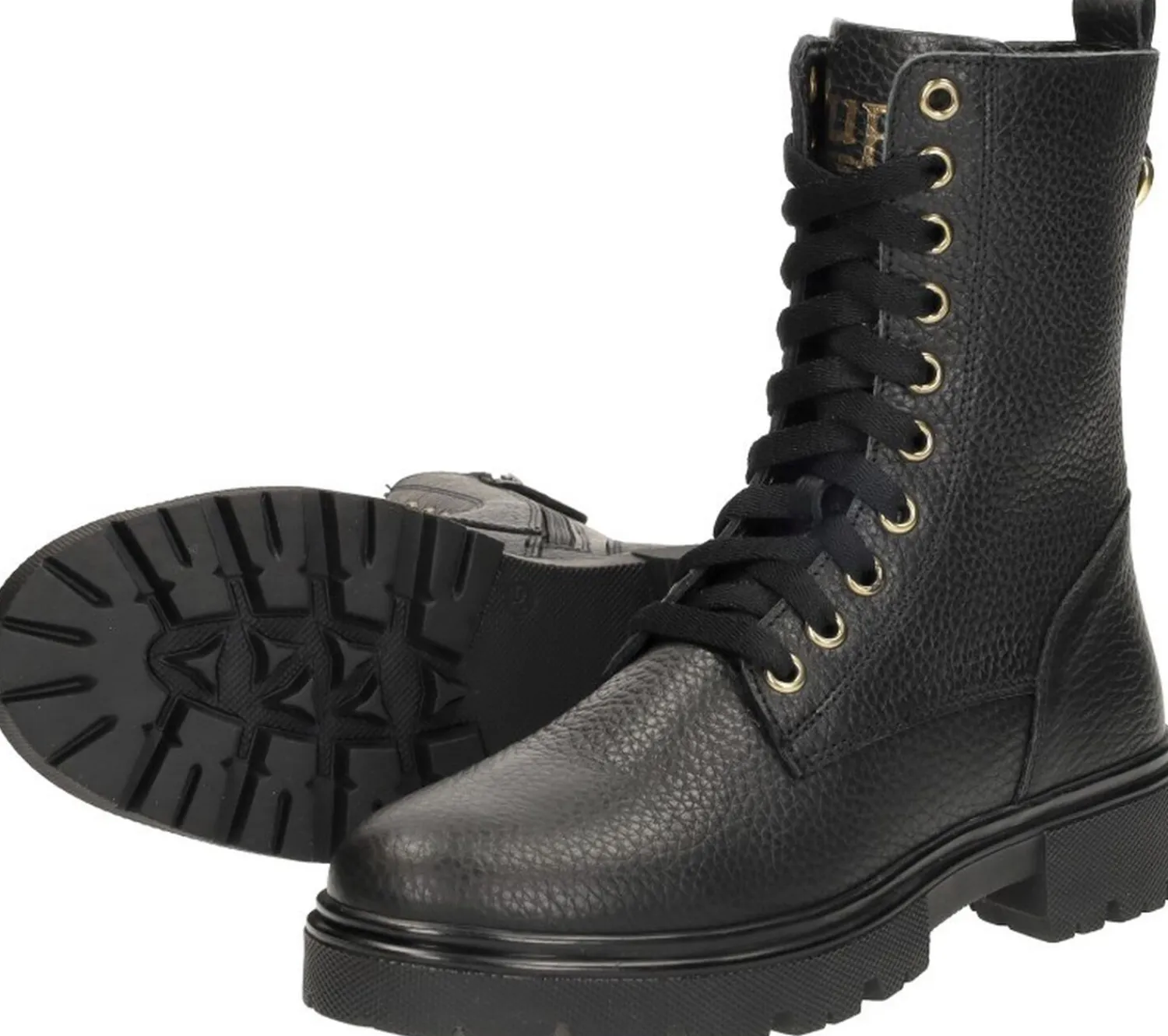 Sub55 Veterschoen hoog Zwart Discount