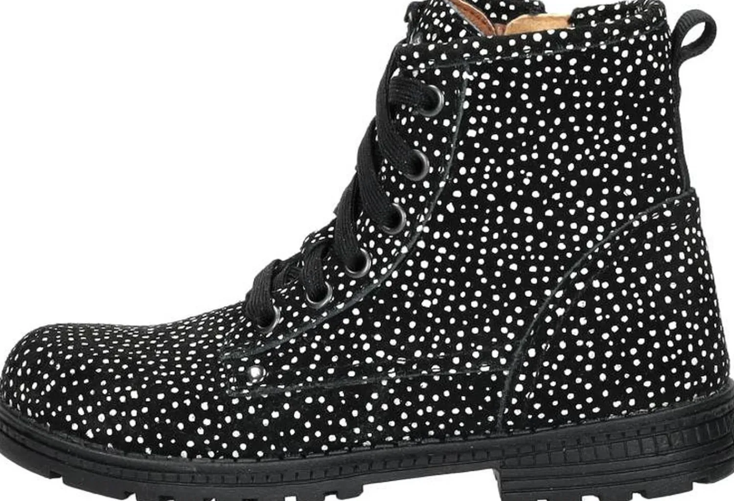 Keq Veterschoen hoog Zwart Hot
