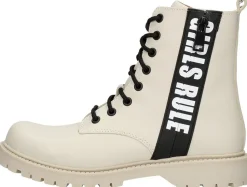Sub55 Veterschoen hoog Gebroken wit Sale