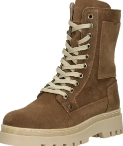 Sub55 Veterschoen hoog Cognac Discount