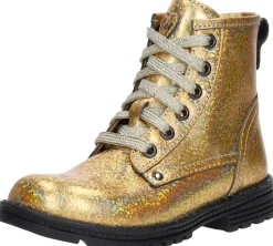 Keq Veterschoen hoog Goudkleur Sale
