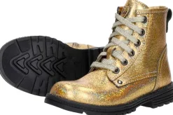 Keq Veterschoen hoog Goudkleur Sale