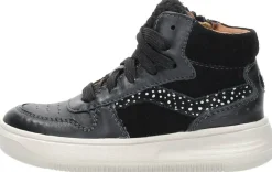 Keq Veterschoen hoog Zwart Fashion