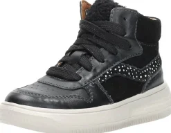 Keq Veterschoen hoog Zwart Fashion