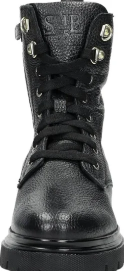 Sub55 Veterschoen hoog Zwart Clearance