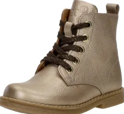 Keq Veterschoen hoog Goudkleur Clearance