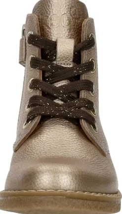 Keq Veterschoen hoog Goudkleur Clearance