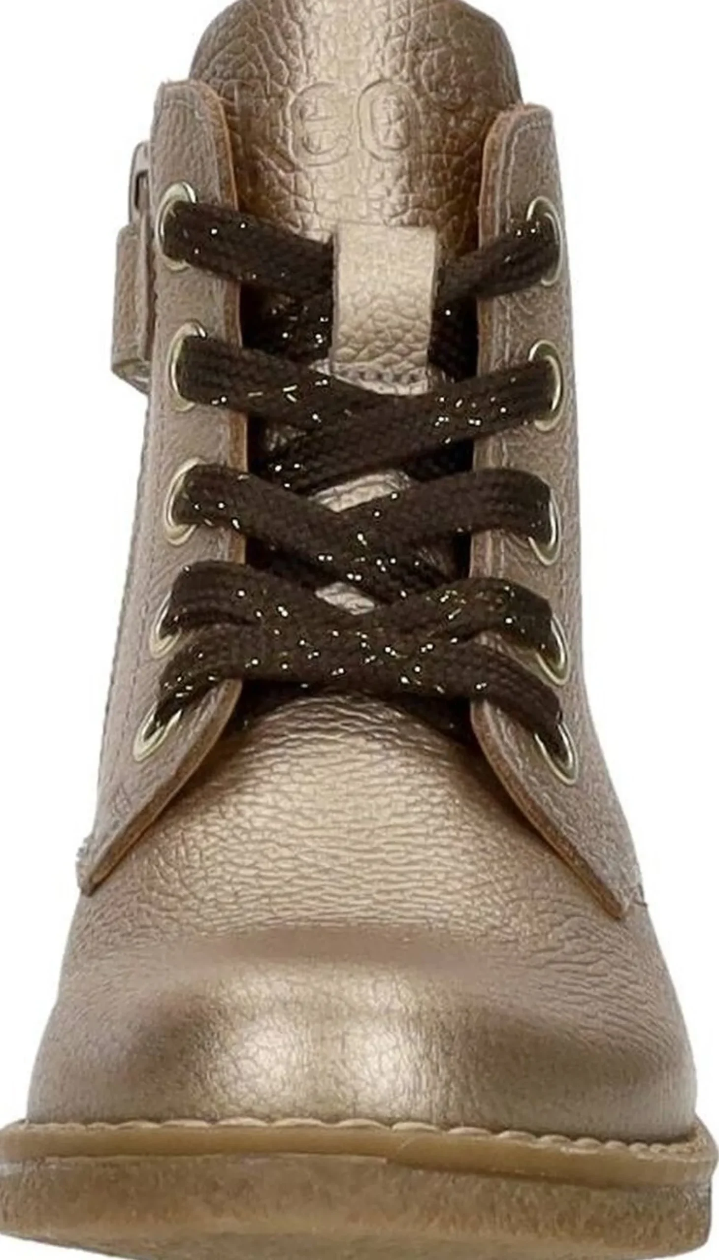 Keq Veterschoen hoog Goudkleur Clearance