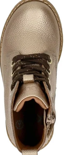 Keq Veterschoen hoog Goudkleur Clearance