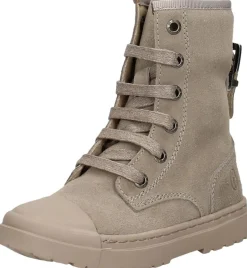 Shoesme Veterschoen hoog Taupe Fashion