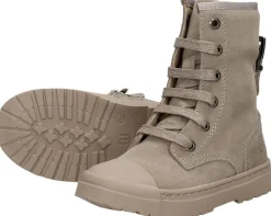 Shoesme Veterschoen hoog Taupe Fashion