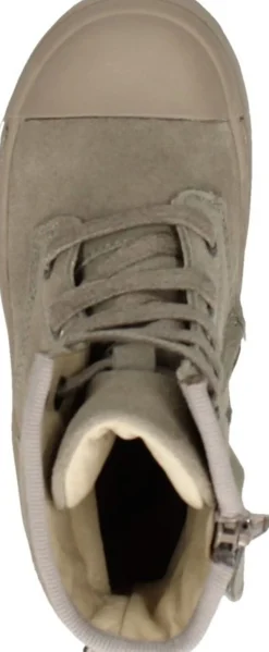 Shoesme Veterschoen hoog Taupe Fashion