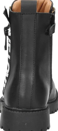 Sub55 Veterschoen hoog Zwart Fashion