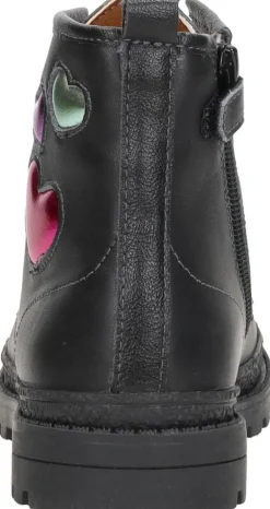 Keq Veterschoen hoog Zwart New