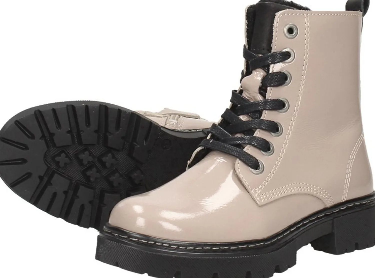 Sub55 Veterschoen hoog Taupe Sale