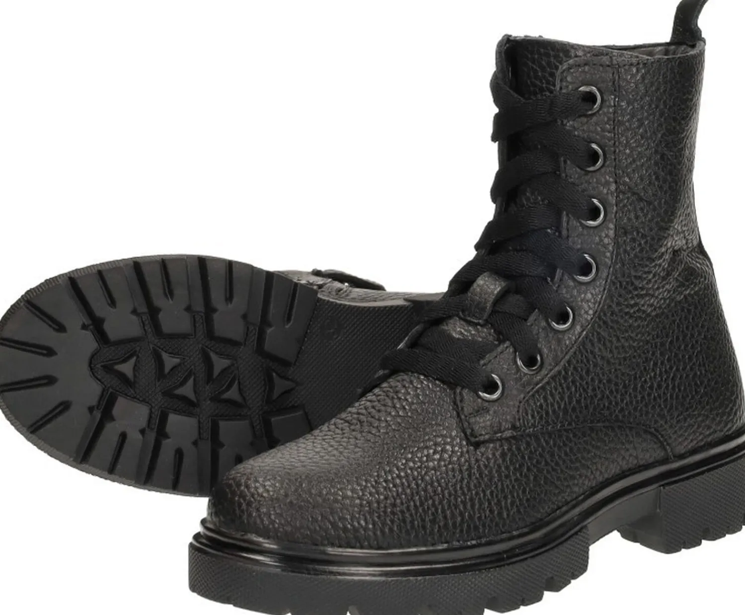Keq Veterschoen hoog Zwart Outlet