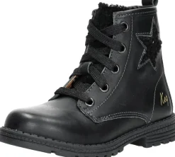 Keq Veterschoen hoog Zwart Hot