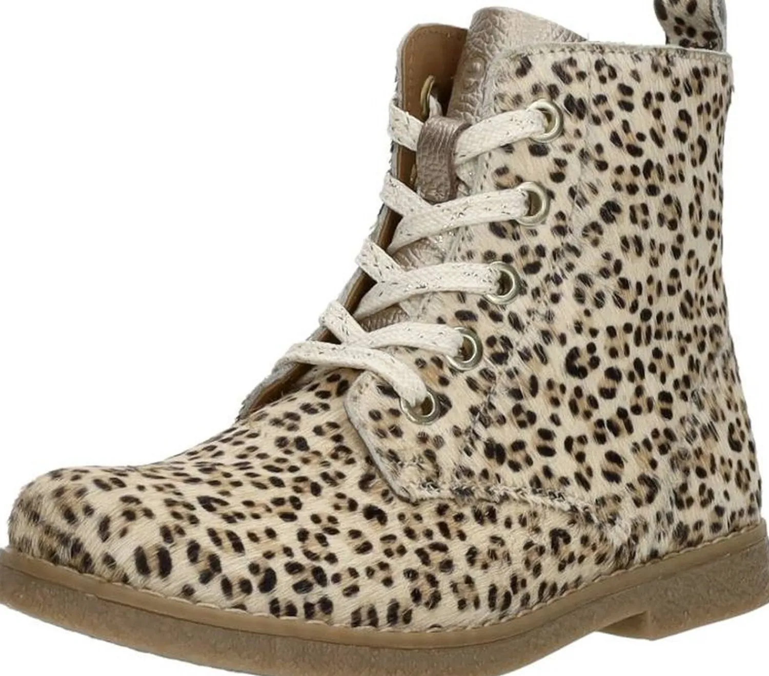 Keq Veterschoen hoog Beige Clearance