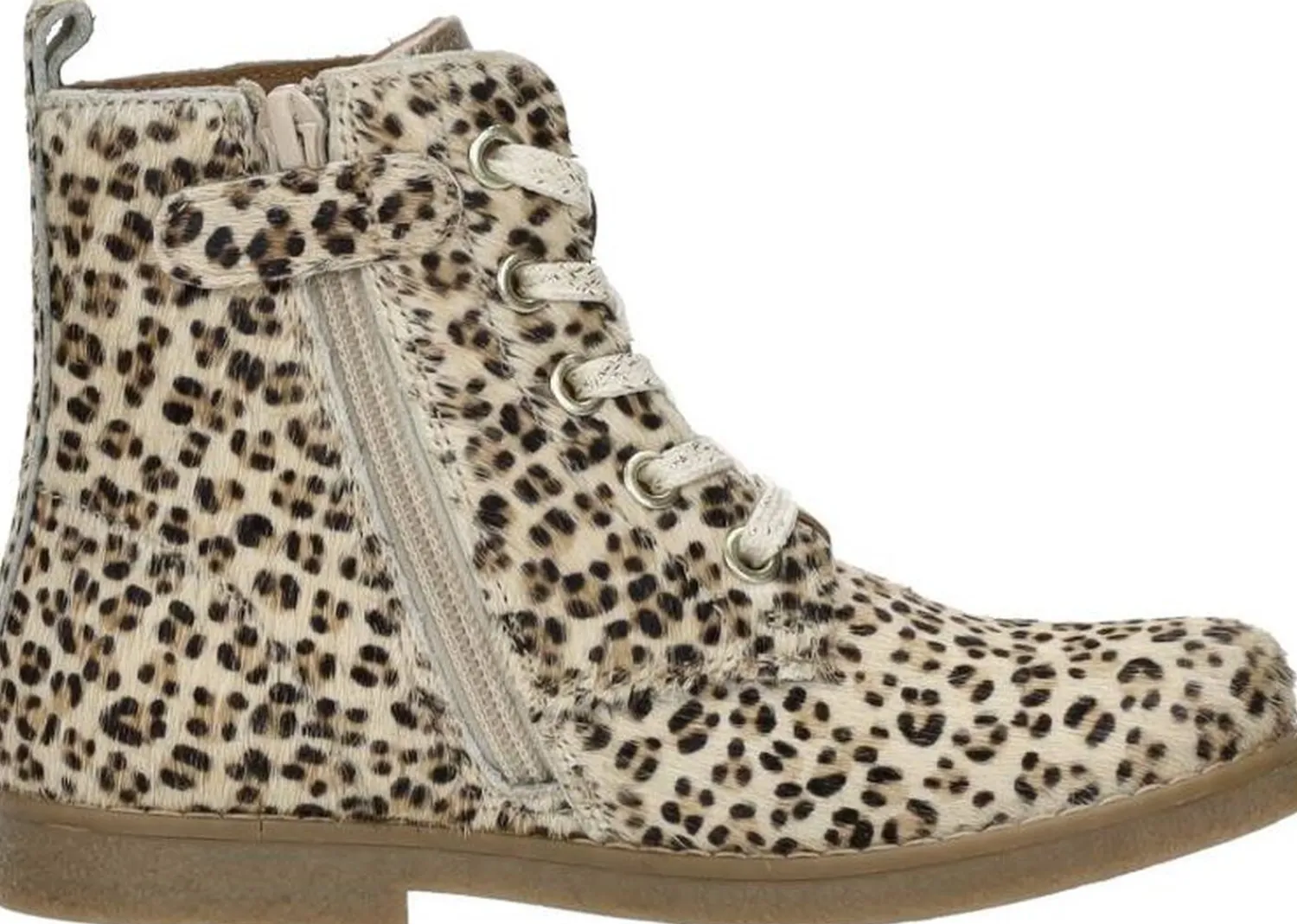 Keq Veterschoen hoog Beige Clearance