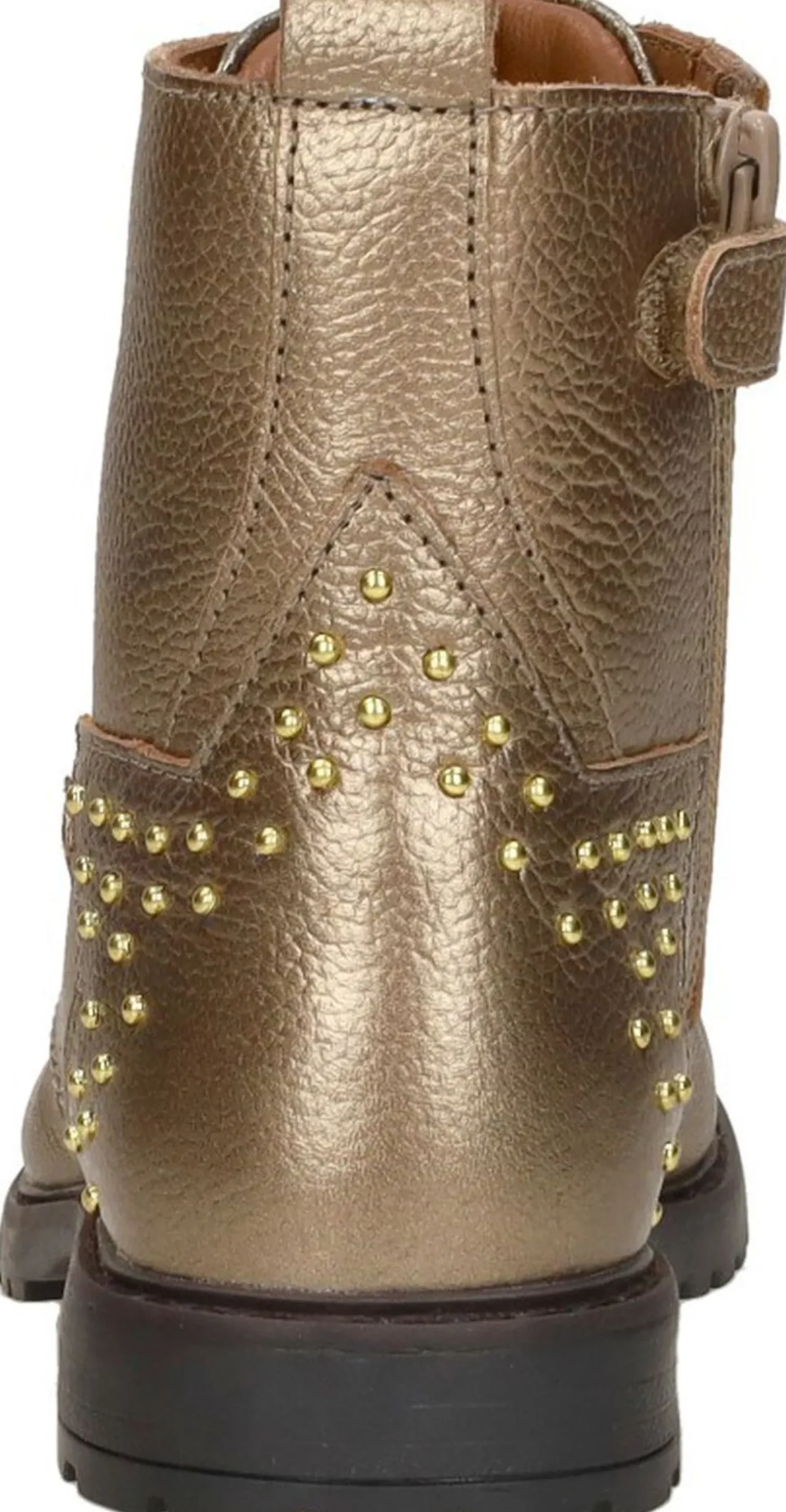 Keq Veterschoen hoog Goudkleur Best