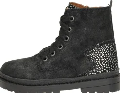 Keq Veterschoen hoog Zwart Best