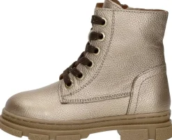 Keq Veterschoen hoog Goudkleur Clearance
