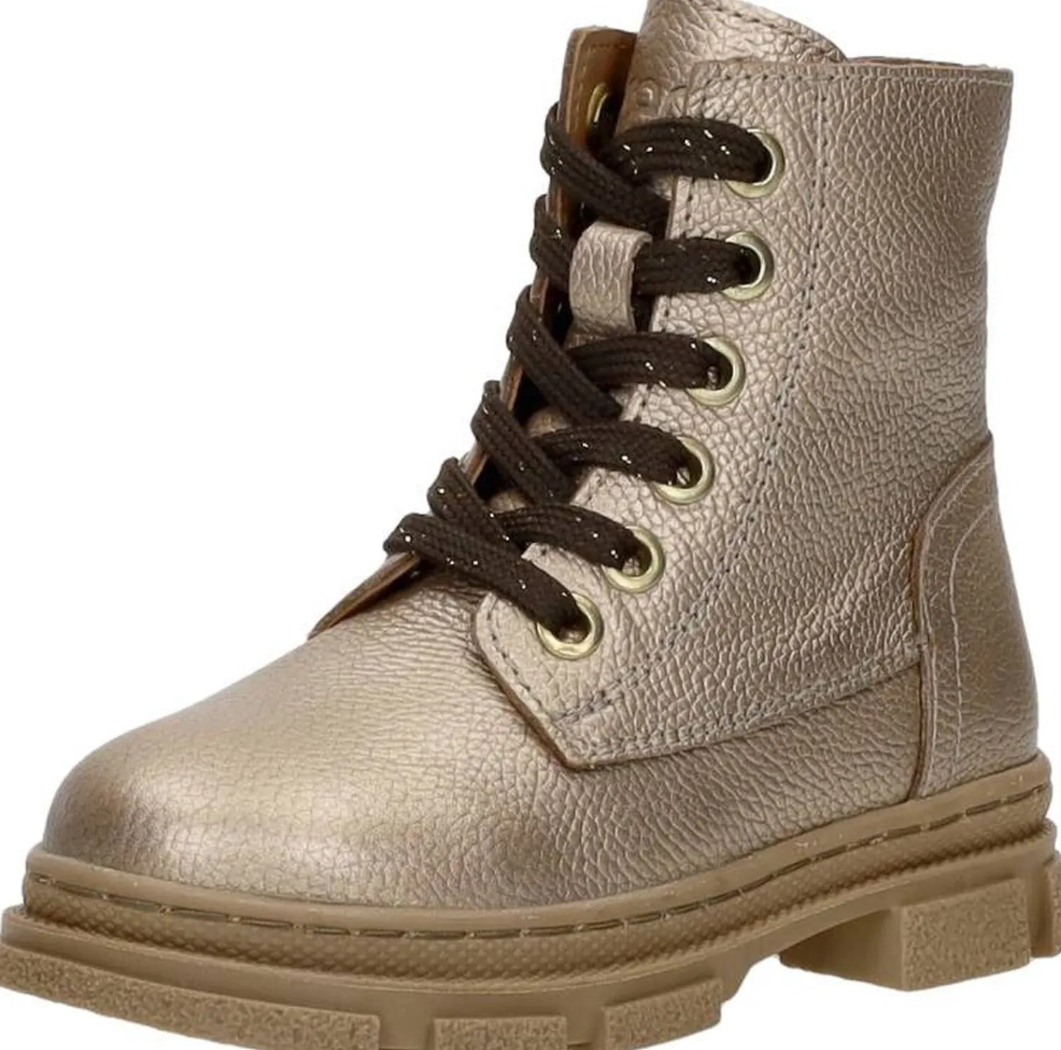 Keq Veterschoen hoog Goudkleur Clearance