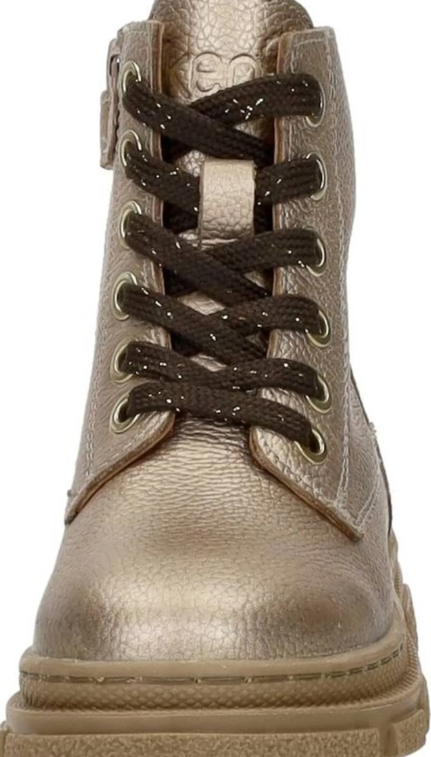 Keq Veterschoen hoog Goudkleur Clearance
