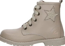 Keq Veterschoen hoog Beige New