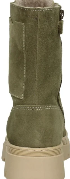 Sub55 Veterschoen hoog Groen Fashion
