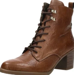 Rieker Veterschoenen Hak Cognac Discount